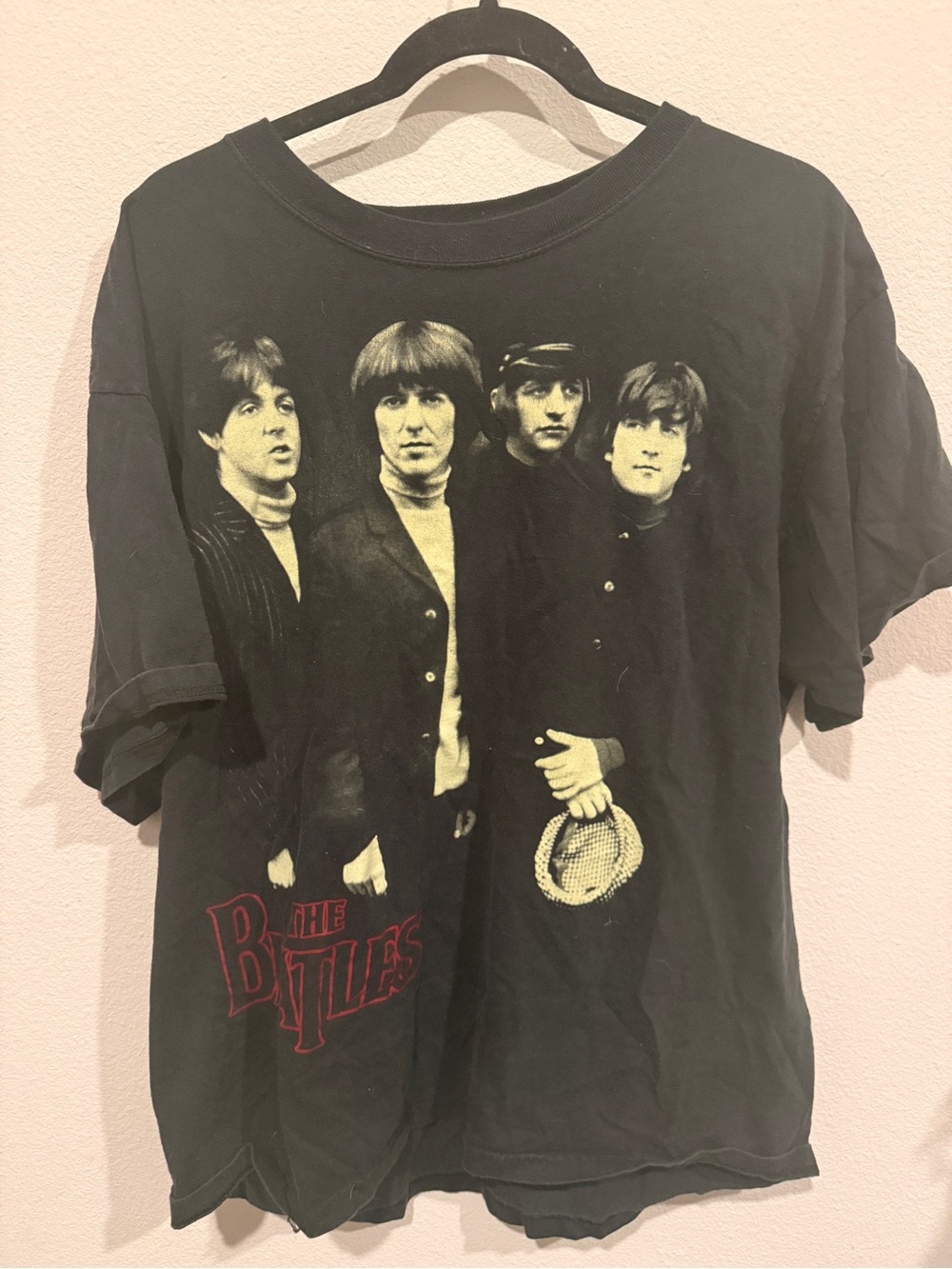 Vintage 2000s The Beatles Band Graphic T-Shirt